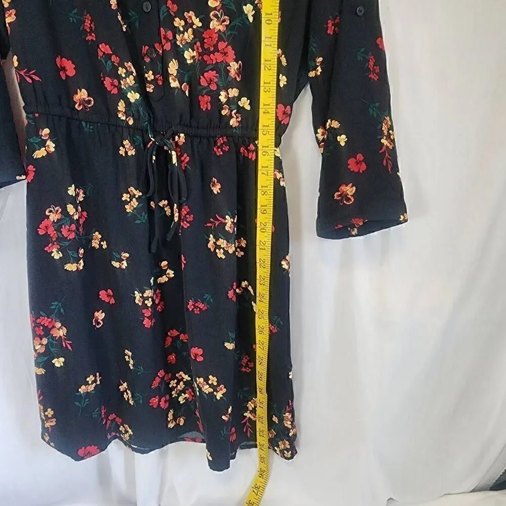 41 Hawthorn Claira Tie Waist Dress Women's Size S Petite G14